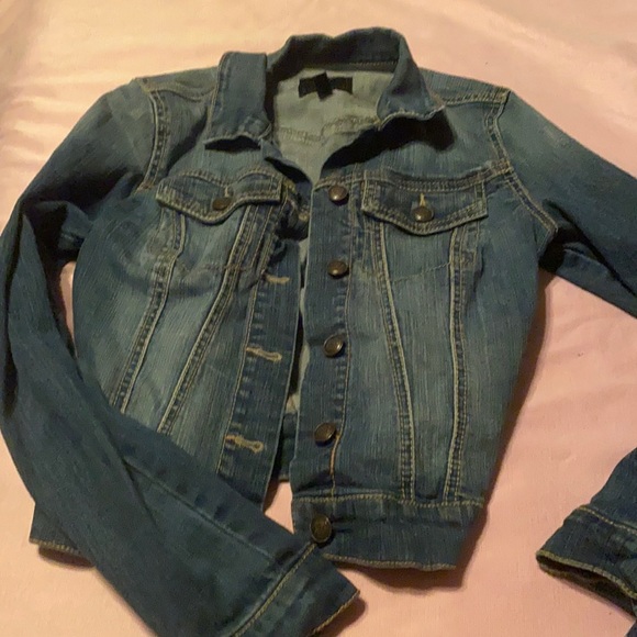 Jessica Simpson Jackets & Blazers - Jessica Simpson blue Jean jacket XS